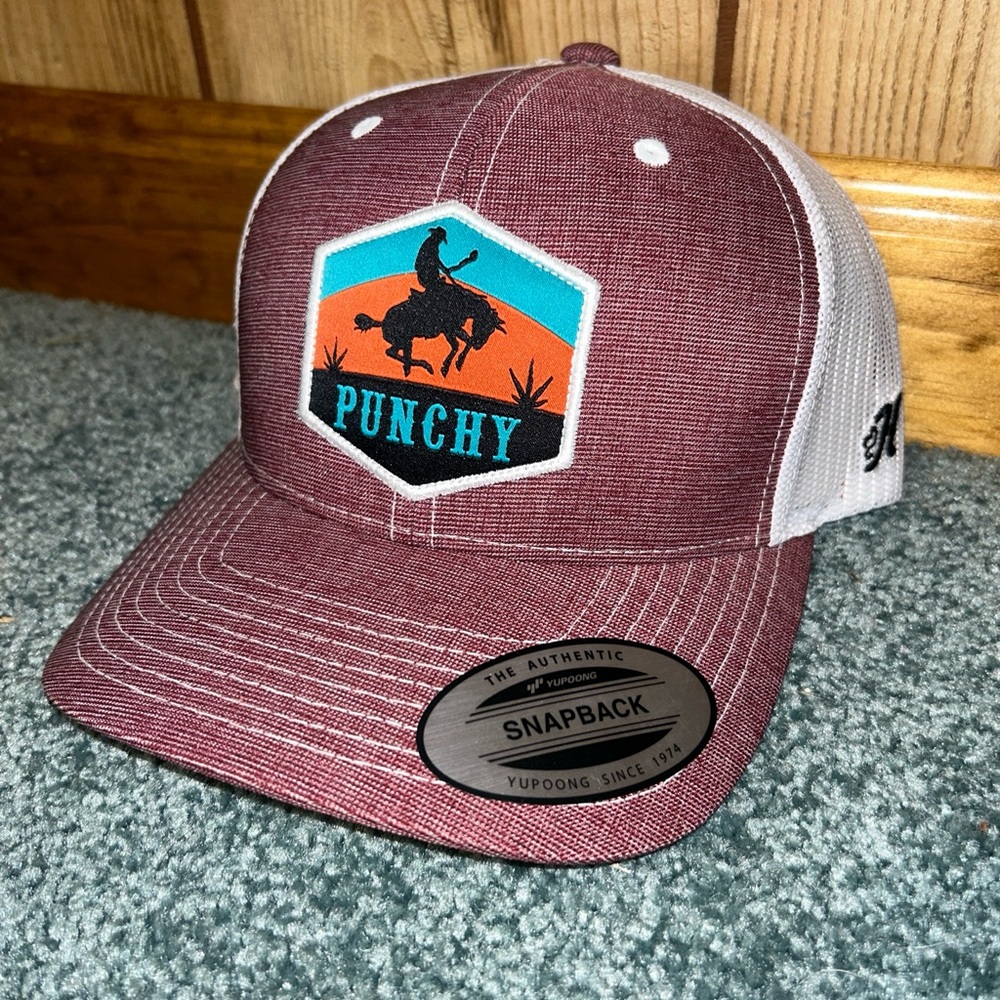 Brand new with tags hooey punchy SnapBack trucker mesh hat